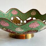 Vintage solid brass pocket tray