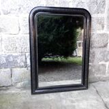 Black Louis Philippe mirror 130 cm × 93 cm