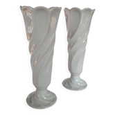 Limoges whirlwind vases
