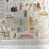 Illustration ancienne JM Vesque "Acrobates"
