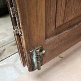 Natural Burmese teak sideboard