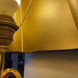 Lampe ananas « Hollywood Regency »