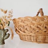 Old wicker basket