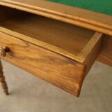 Game table in walnut 1900