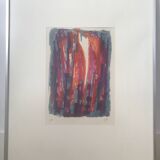 Honoré-marius bérard, gloria, 1950-51. original lithograph signed in pencil