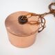 Swedish copper vintage lamp by Thorsten Orrling, 1960s