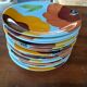 12 dessert plates 1970s Castellania Italy