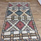 Handmade Moroccan Berber carpet 250 X 144 CM