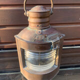 Late 19th century copper boat lantern