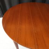 Vintage round extendable table