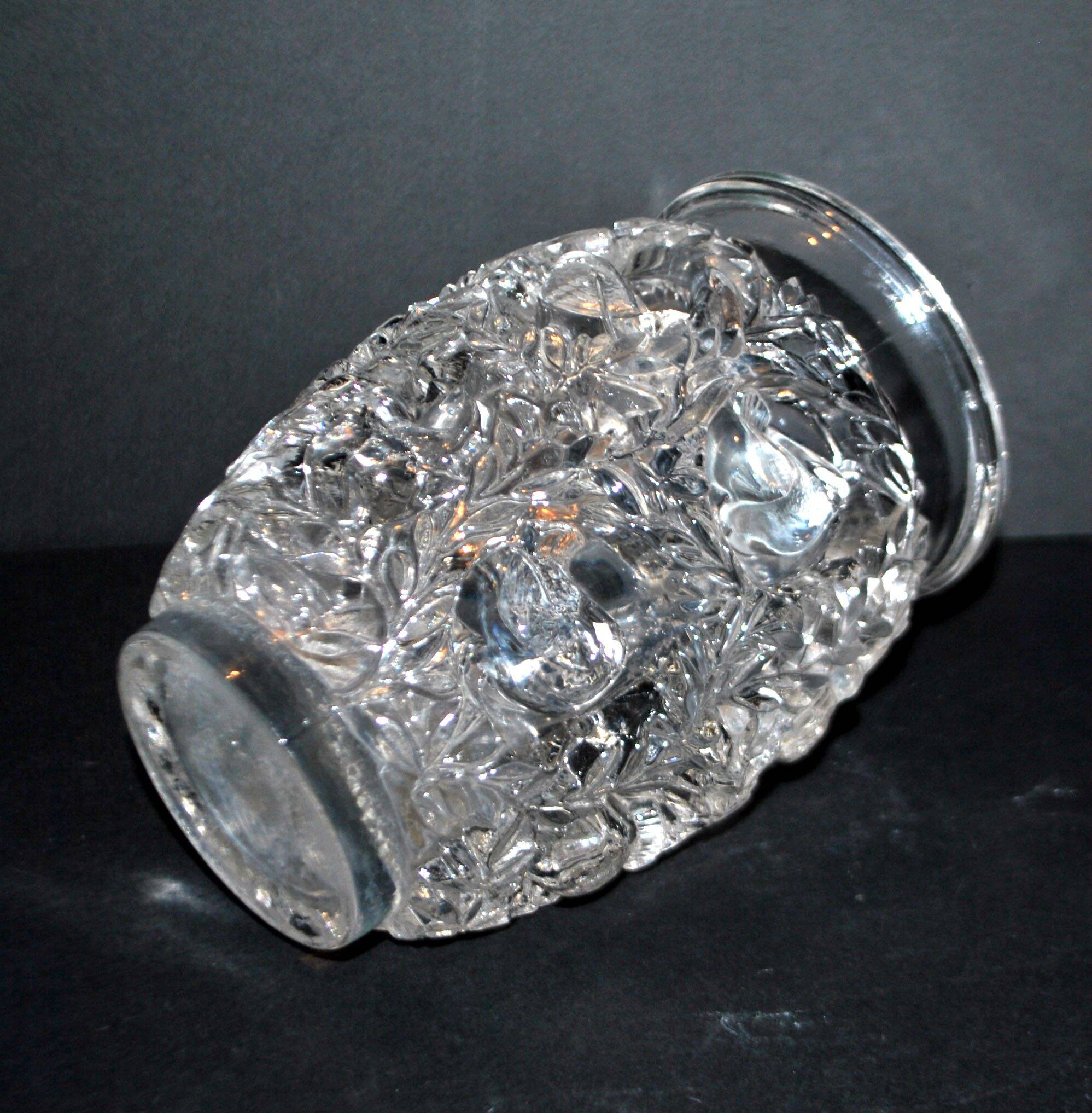 R. Lalique Art Deco vase Bagatelle bird sparrow unsigned 1939