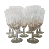 Antique champagne flutes