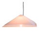 Large pyramid pendant iGuzzini - adjustable height, plexiglass, Italy 1980