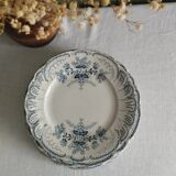 "Regency" - 6 dessert plates in ironstone St-Amand & Hamage