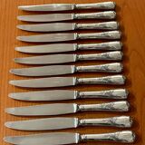 Christofle 12 large marly model knives 24.5 cm