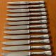 Christofle 12 large marly model knives 24.5 cm