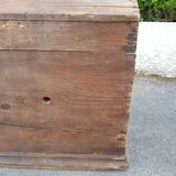 Former bulging privateer's trunk in 18th century fir