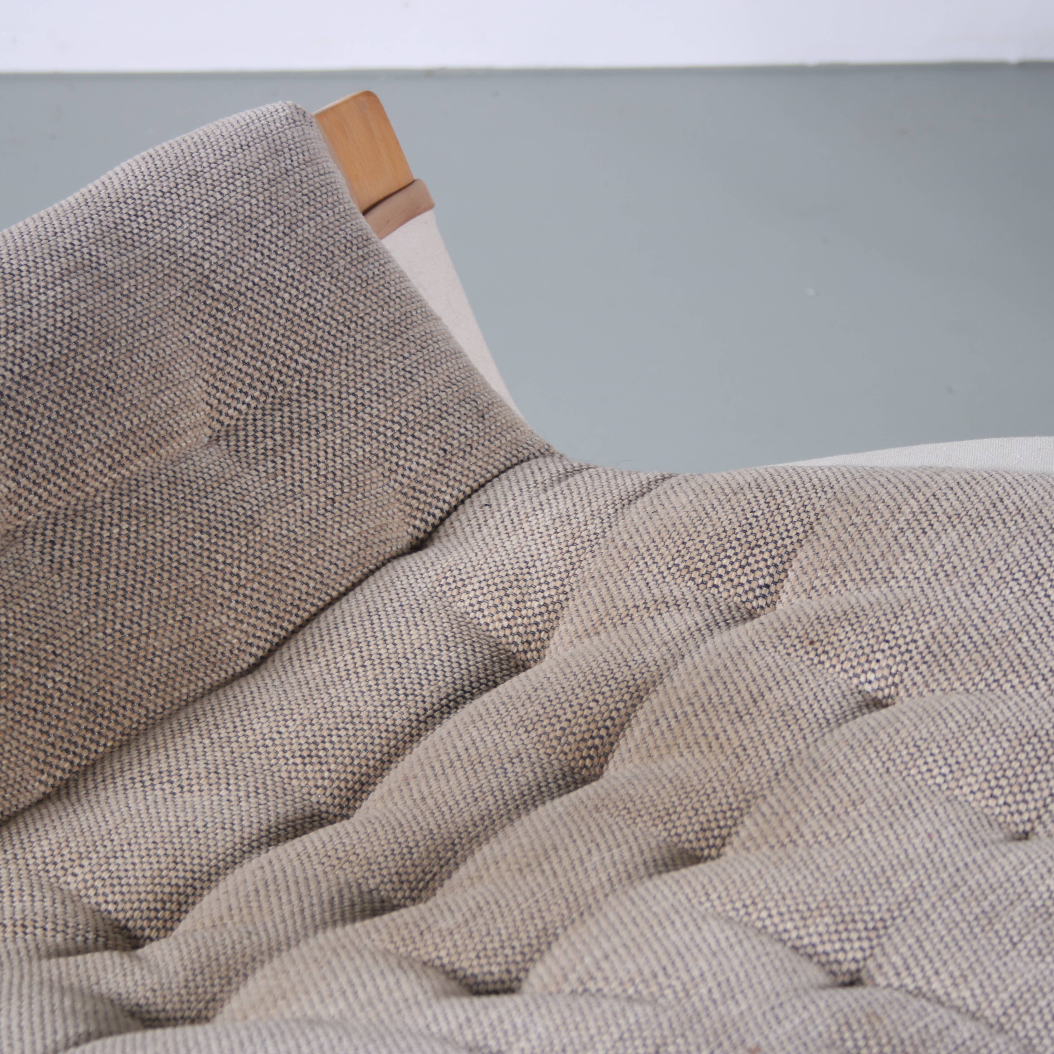 1960s “Pernilla” Chair + ottoman by Bruno Mathsson for DUX, Sweden