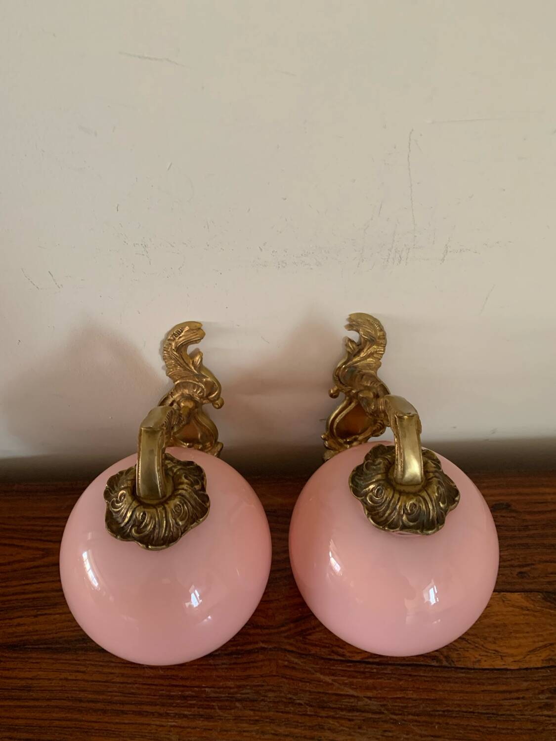 Pair of antique wall sconces