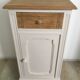 Old wooden bedside
