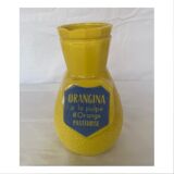 Bottle straw holder orangina