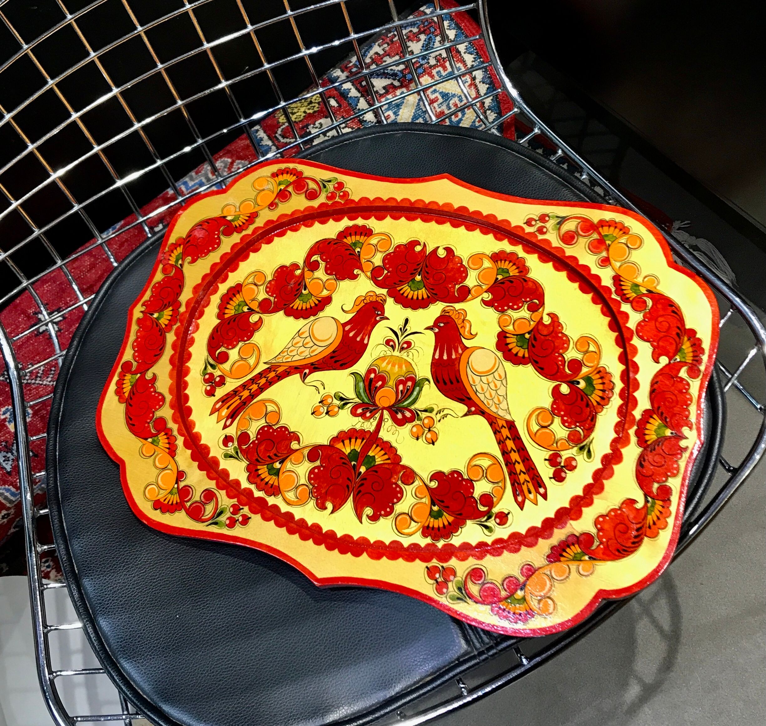 Handmade wooden tray Ukraine