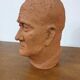 Sculpture man's head