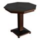 Antique octagonal oak table, 1920s