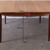 1960’s Mid-Century Modern extending G Plan ‘Fresco’ dining table by V B Wilkins
