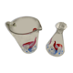 1950s glass carafe and broc