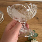 Vintage crystal bird bonbonnière