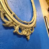 Golden cast iron frame