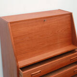 1960s secretary in teak, Dyrlund Denmark