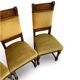 four Victorian dining chairs