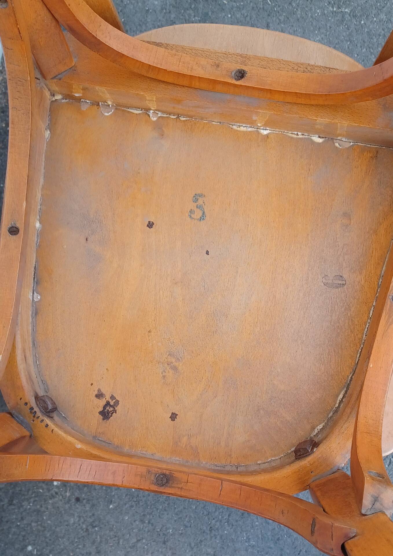 Paire de chaises bistrot Baumann
