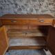 French country buffet, rustic kitchen furniture, wooden buffet, circa 1930–1950.