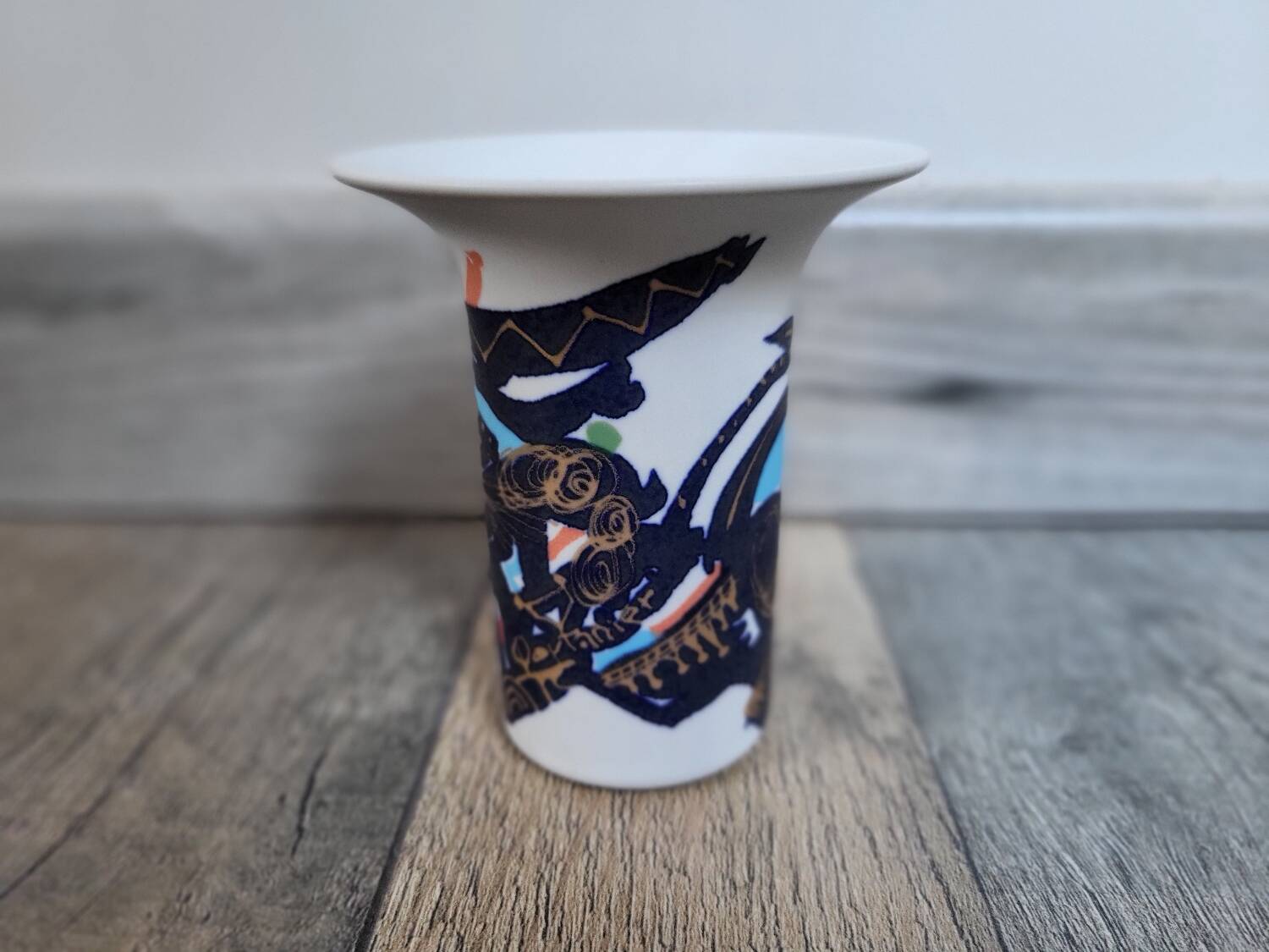 Rosenthal Gilbert Portanier Ceramic Vase / Abstract