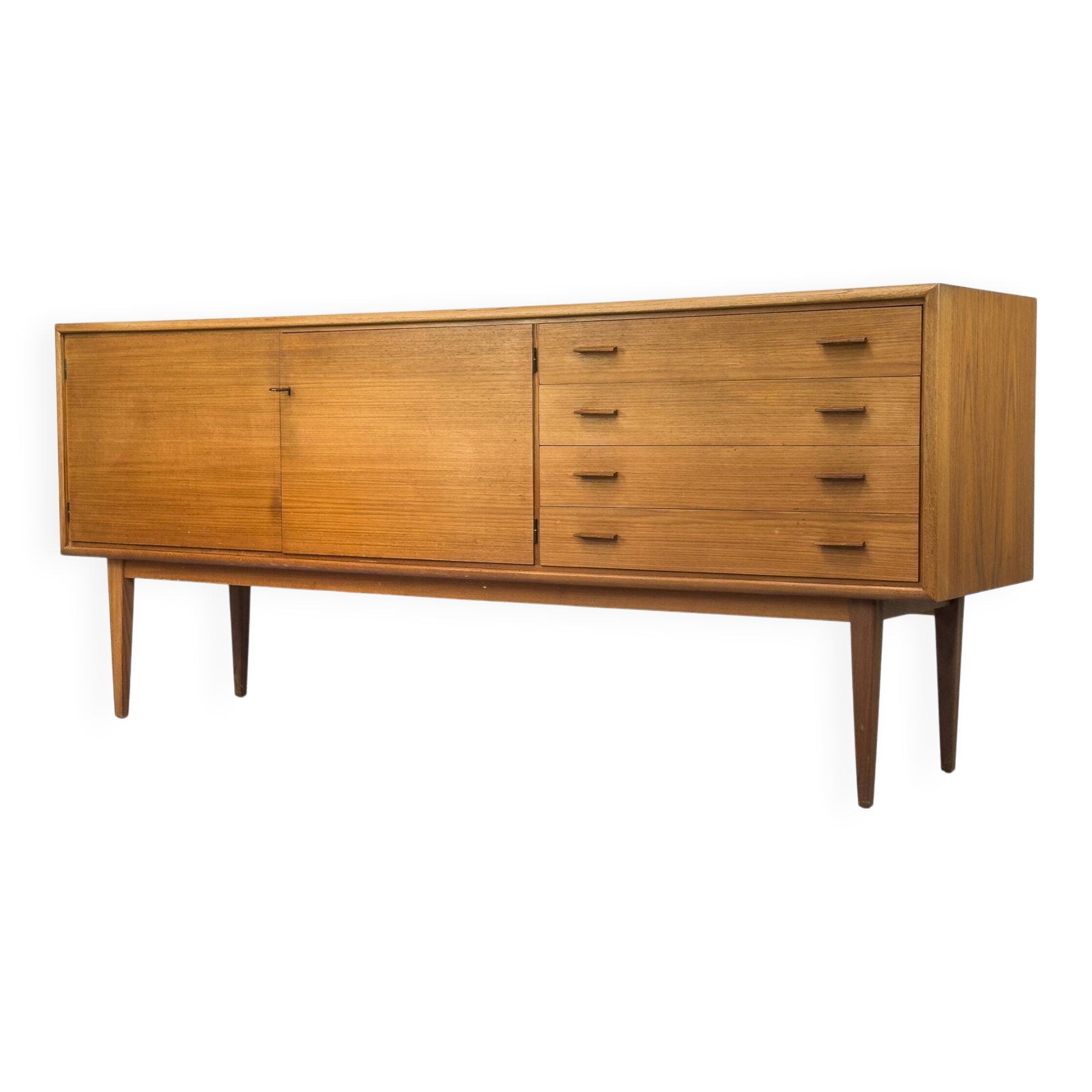 Teak sideboard by Wk Möbel, 1960s