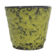 Yellow fat lava flower pot, 1970's