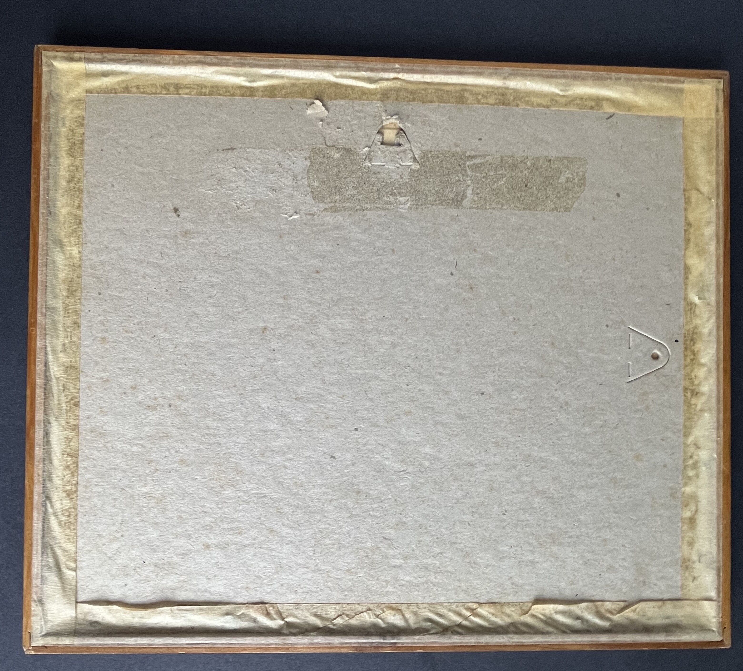 Table: Antique engraving by F Massa