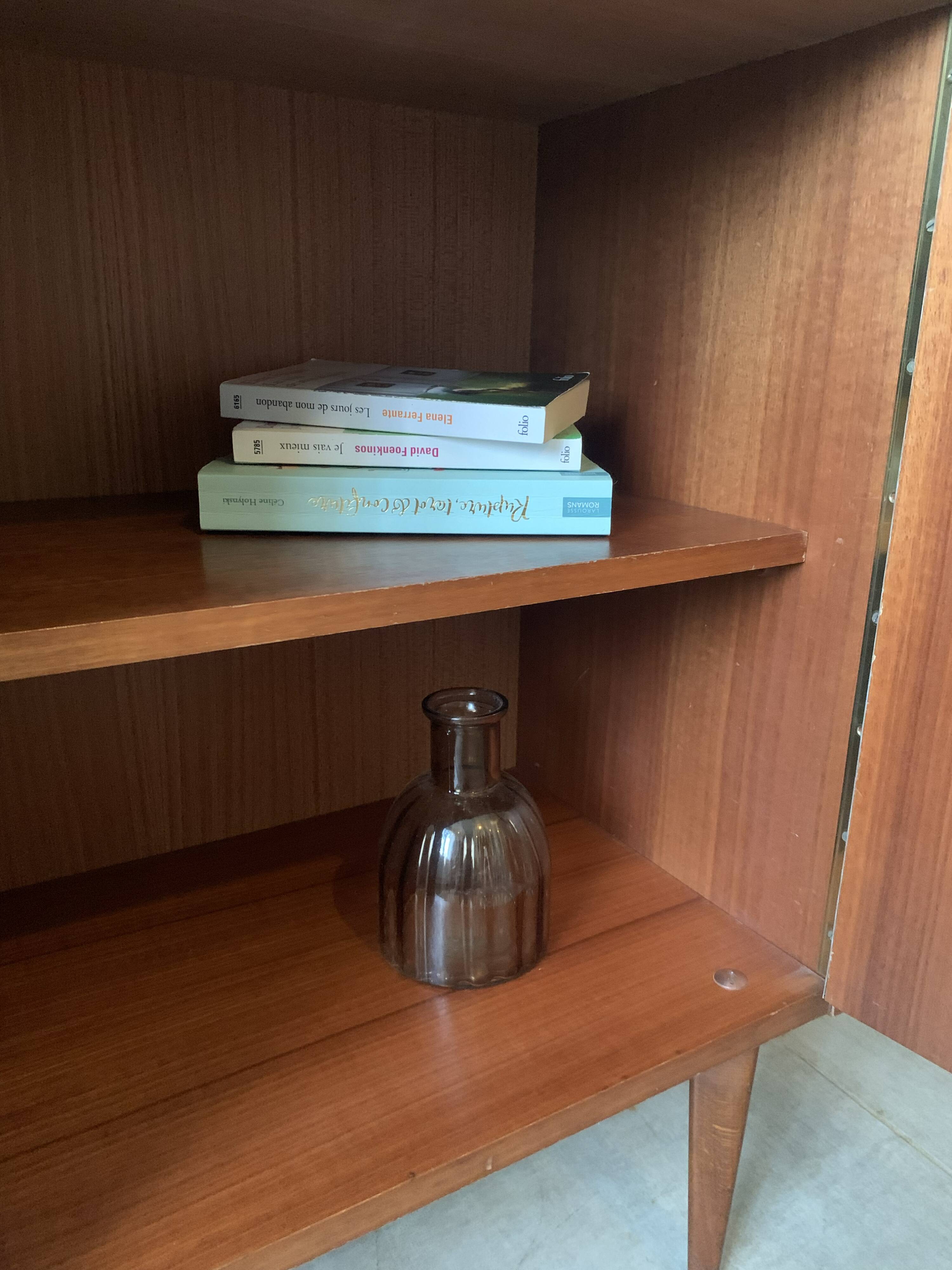 Vintage Scandinavian teak sideboard from the 1960s