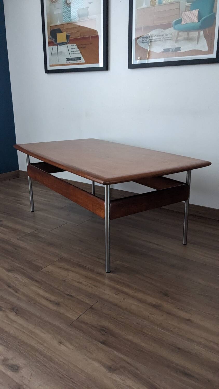 Vintage Scandinavian design coffee table