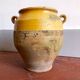 Glassed grease pot
