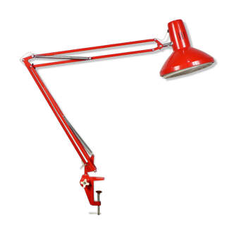 Red Ledu articulated workshop lamp