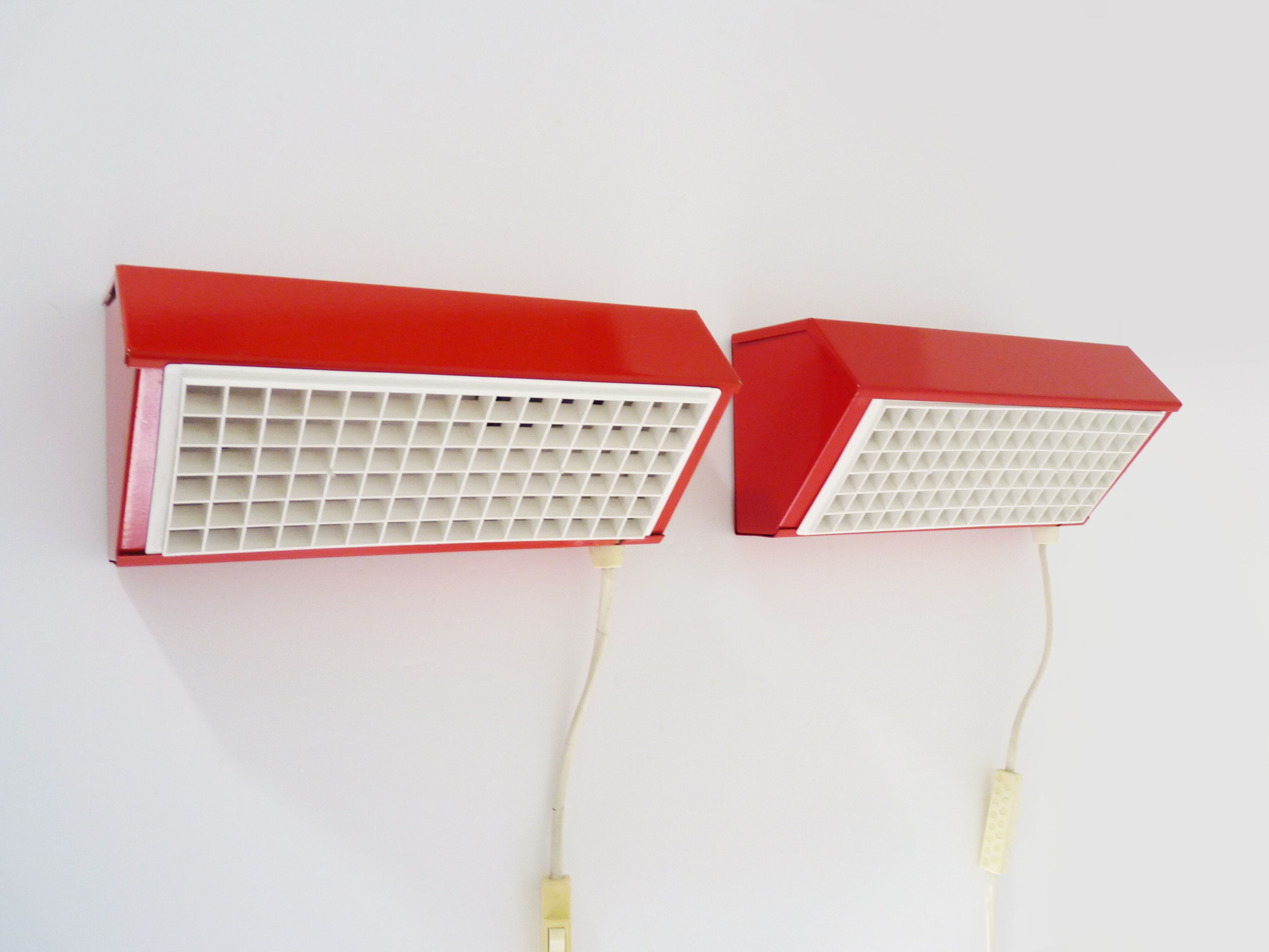Pair of wall sconces Ikea Sweden Typ V204 year 80