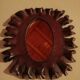 Leather mirror