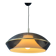 Vintage Space Age acrylic glass UFO pendant light