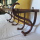 Wall coat rack/cloakroom in arched wood