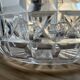 Cut glass and crystal bowl