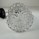 Vintage metal and glass wall light.